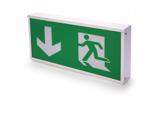 Hispec Rhine 2.5w Universal LED Emergency Exit Box HSEM/LEDEBD