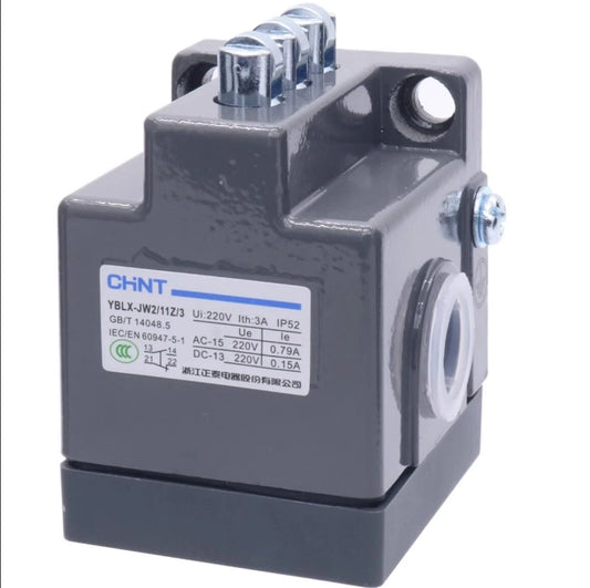 Chint IP52 1 N/O + 1 N/C Limit Switch YBLX-JW2/11Z/3