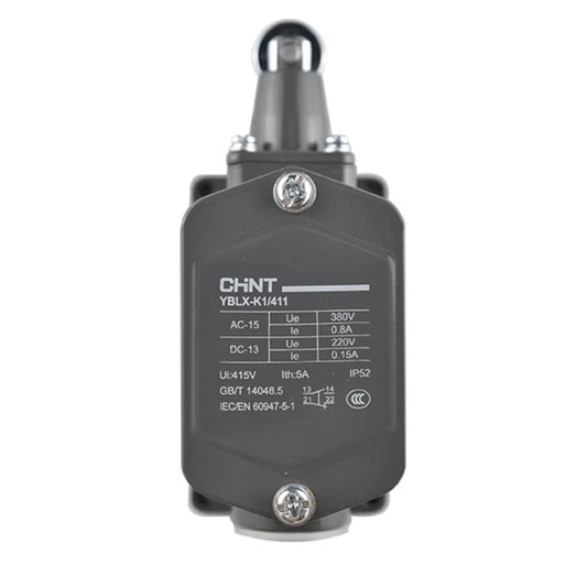 Chint IP52 1 N/O + 1 N/C Limit Switch YBLX-K1/411